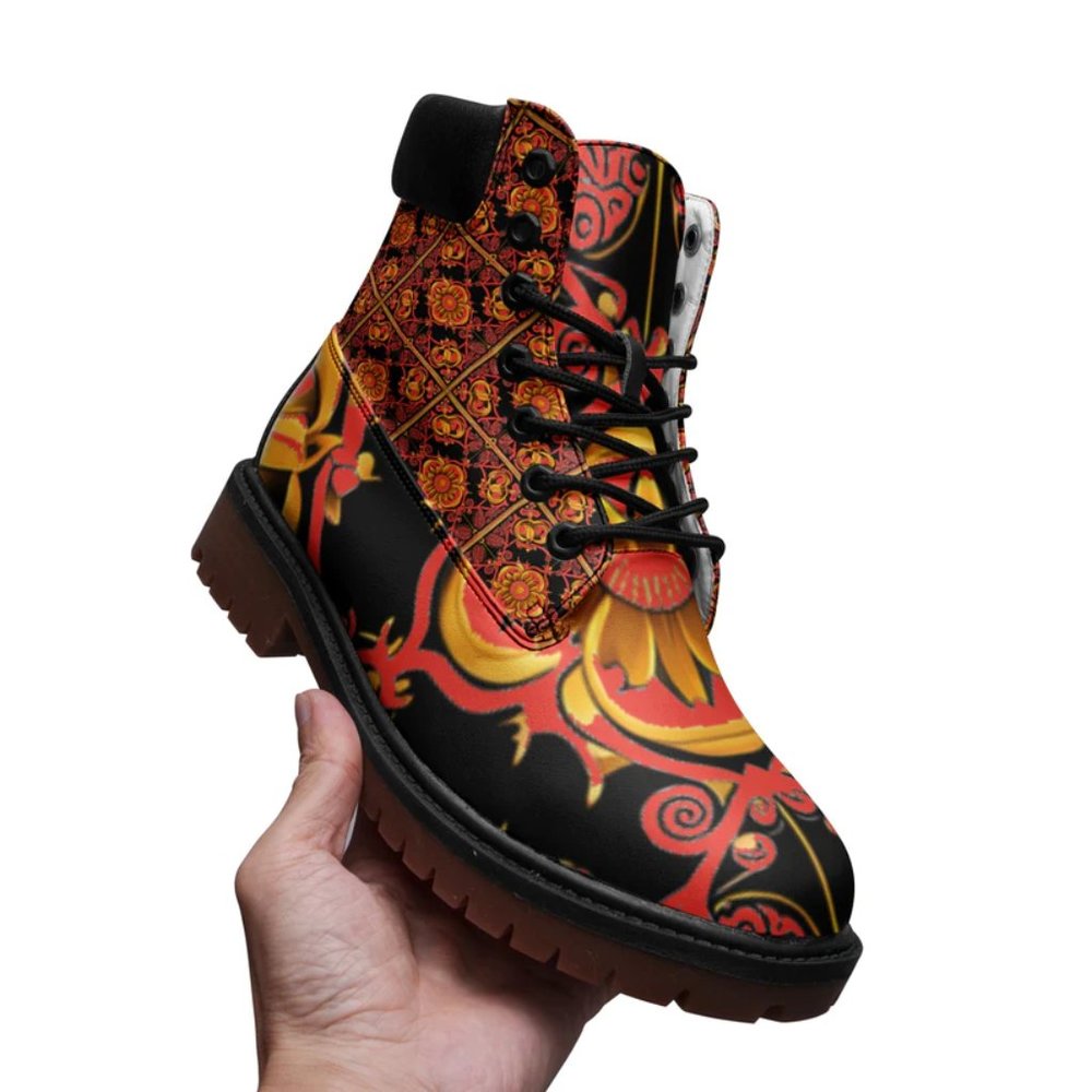 Kokorepublic Premium Lightweight Microfiber Leather Chukka Boots